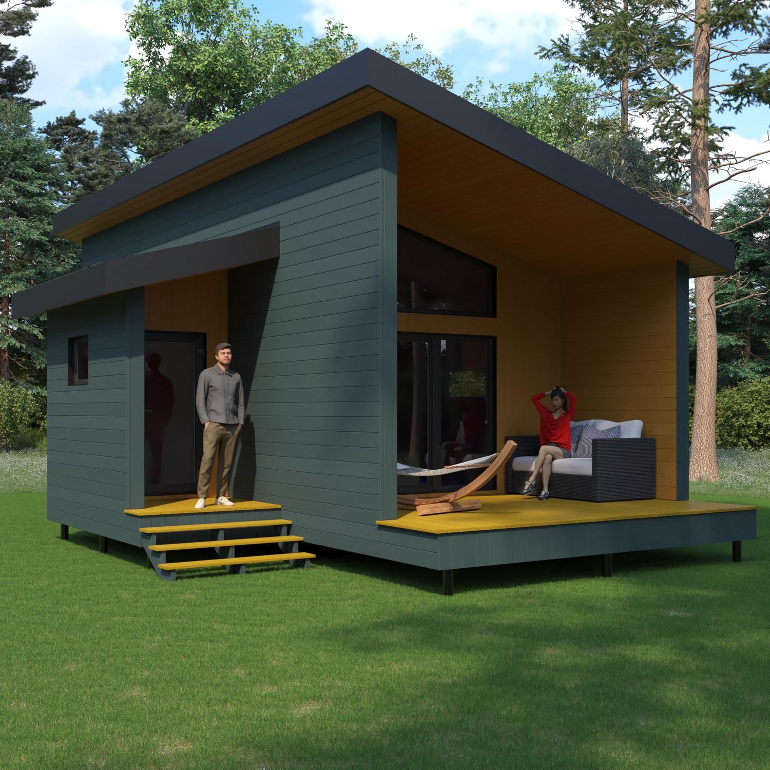 Каркасный дом