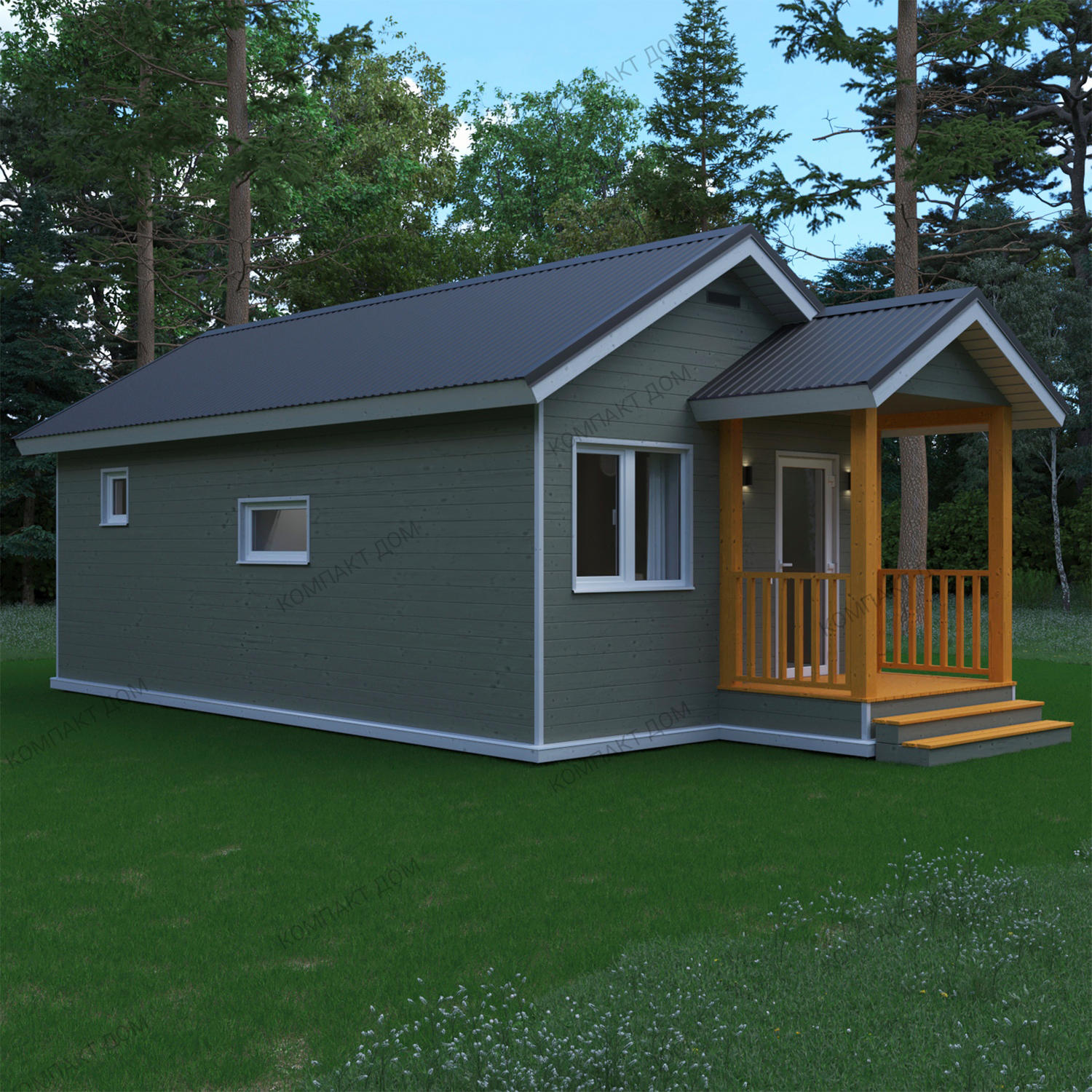 Каркасный дом